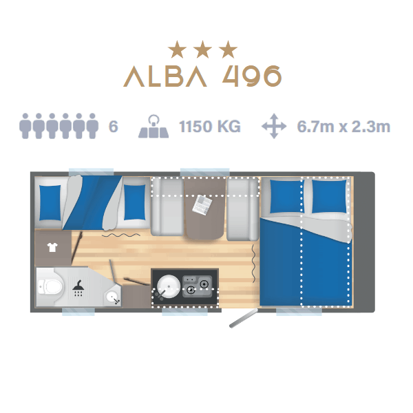 Caravelair Alba 496 lakókocsi